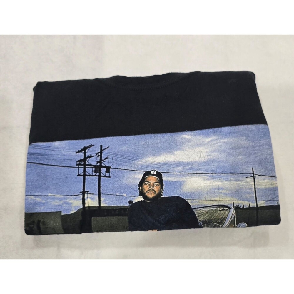 Ice Cube T Shirt Size 2XL Priority Records Men’s Shirt Rapper NWA - Picture 10 of 11